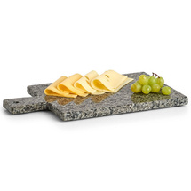 Zeller Present Granit Serveringsplade med Hndtag - 30X18X1 cm
