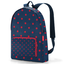 Reisenthel Mixed Dots Red Mini Maxi Rygsk 14 L - RECYCLED