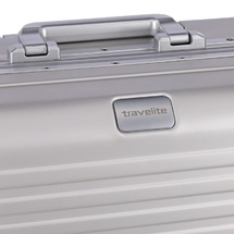 Travelite Next Slv Aluminium Kuffert 4 Hjul -47 X 67 X 26- 69L