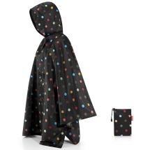 Reisenthel Multi Dots Sort Regnslag Poncho - One Size - RECYCL