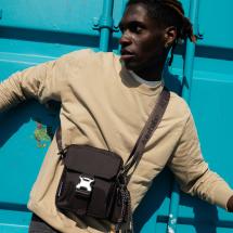 Kintobe Nico Downtown Mocha Crossbody / Skuldertaske - 2L -RECYCL