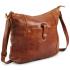 Pia Ries Cognac Crossbody / Skuldertaske i Kalveskind - 8 L