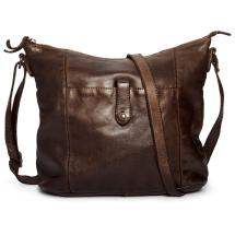 Pia Ries Brun Crossbody / Skuldertaske i Kalveskind - 8 L