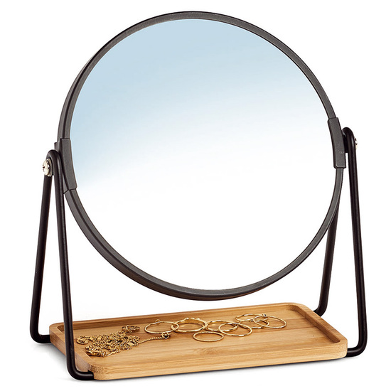 Zeller Present Vendbart Makeup Spejl med Forstrrelse X2