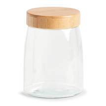 Zeller Present Opbevaringsglas med Bambuslg - 1400 ml