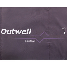 Outwell Contour Dark Purple Sovepose "L", Komfort 7 - 16 °C