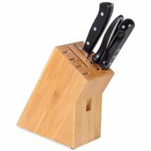 Zeller Present Træ Knivblok til 8 Knive