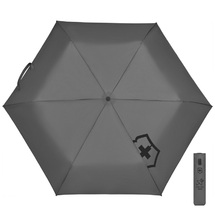Victorinox TA Edge Grå Ultralet Paraply - Vindsikker B:91 cm