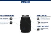Pacsafe Sort Active Sikker Rygsk - RFID-safe - 24 L