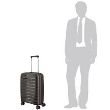 Travelite Air Base Coffee Let Kabinekuffert 2,1 kg - 39X55X20 - 37L