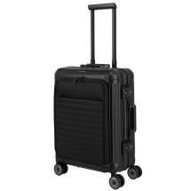 Travelite NEXT 2.0 Sort Aluminium Kabinekuffert 4Hjul -40X55X23 -41L - RECYCLED