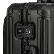 Travelite NEXT 2.0 Sort Aluminium Kabinekuffert 4Hjul -40X55X23 -41L - RECYCLED