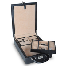 Windrose Ambience Safe Box smykkeskrin i Læder