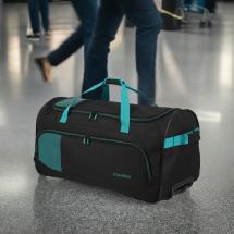 Travelite Basics Sort / Petrol Rejsetaske Sport 2,4kg 71X36X35 - 86 L
