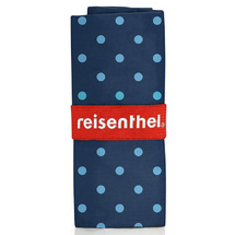 Reisenthel Mixed Dots Blue Mini Maxi Shopper / Indkbsnet 15 L - RECYCLED