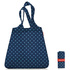Reisenthel Mixed Dots Blue Mini Maxi Shopper / Indkøbsnet 15 L - RECYCLED