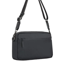 Snowball sort vandafvisende crossbody / skuldertaske 3,2 L