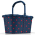 Reisenthel Mixed Dots Red Carrybag / Indkøbskurv 22 L - RECYCL