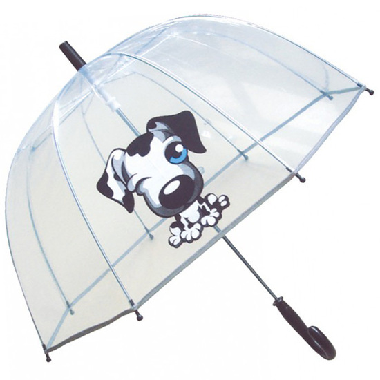 Smati Hund Brne Paraply - Vindsikker - B: 71 cm
