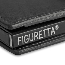 Figuretta RFID-safe Sort Miniwallet Kortholder Pung - 8-10 kort