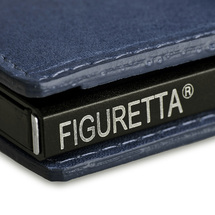 Figuretta RFID-safe Blå Miniwallet Kortholder Pung - 8-10 kort