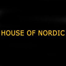 House of Nordic Sort Skuldertaske i Læder - 8 L