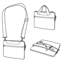 Reisenthel Twist Silver Netbookbag / Computertaske - 5 L