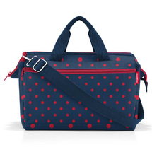 Reisenthel Mixed Dots Red Allrounder S Skuldertaske 11 L -RECYCL