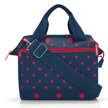 Reisenthel Mixed Dots Red Allrounder Cross Taske - 4 L - RECYCLED
