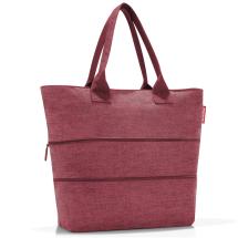 Reisenthel Twist Maroon e1 Indkbstaske 12-18L - RECYCLED