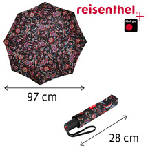 Reisenthel Paisley Duomatic Paraply Vindsikker B:97cm -RECYCL