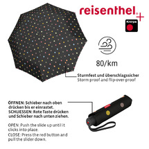 Reisenthel Multi Dots Paraply Vindsikker - B:99 cm - RECYCLED