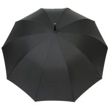 Smati Stor Sort Paraply - En Canne - Vindsikker - B: 118 cm