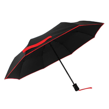 Smati Paraply m. Rde detaljer - Vindsikker - B: 105 cm - RECYCL