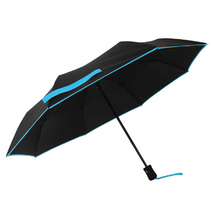 Smati Paraply m Turkis detaljer - Vindsikker -B: 105 cm - RECYCL