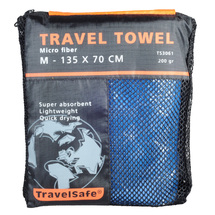 T.S. Royal Blue Hurtigtørrende Rejsehåndklæde 70 X 135 cm