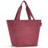 Reisenthel Twist Maroon Shopper / Indkbsnet M 15 L - RECYCL