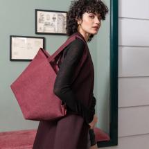 Reisenthel Twist Maroon Shopper / Indkbsnet M 15 L - RECYCL