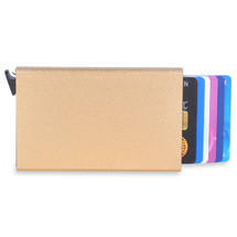 Figuretta RFID-safe Guld Cardprotector Kortholder - 4-6 Kort