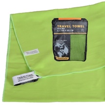 T.S. Grøn Hurtigt tørrende Rejsehåndklæde 85 X 150 cm