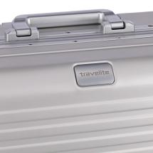 Travelite Next Slv Aluminium Kuffert 4 Hjul - 52 X 77 X 29 - 100L